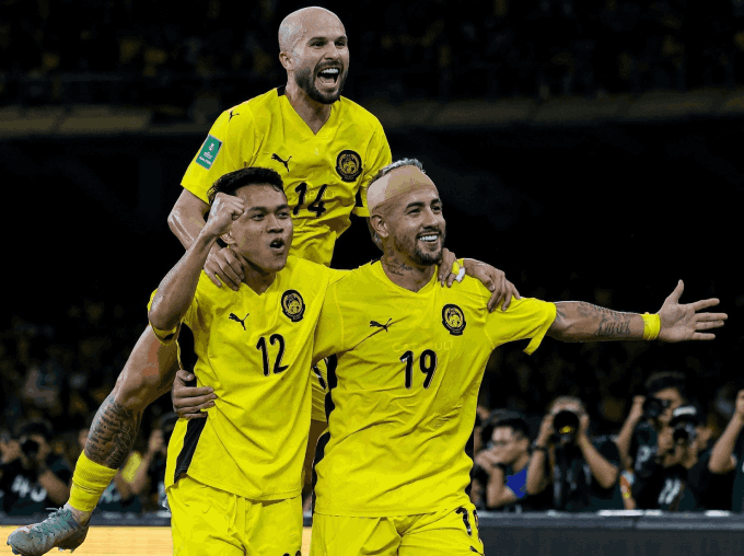 Không chỉ bị xử thua, Malaysia hoàn toàn có thể bị loại trưc tiếp khỏi vòng loại Asian Cup 2027 - Ảnh: Malaysia NT