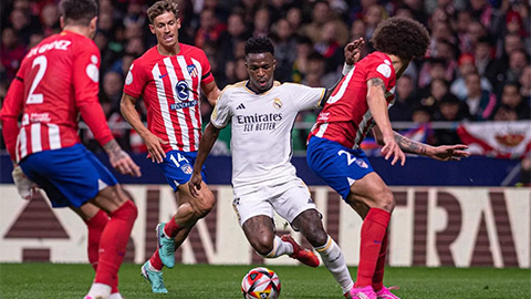  Derby Madrid, một thử thách khác cho Vinicius 'mới'