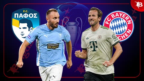  Nhận định bóng đá Pafos vs Bayern Munich, 02h00 ngày 1/10: Không thể cản Hùm xám