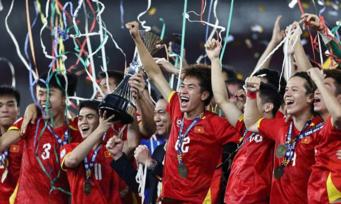 Việt Nam kiên trì phát triển bóng đá trẻ - Ảnh: VFF 