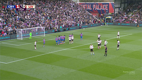  Trận đấu Palace vs Liverpool phải tạm dừng vì sự cố hy hữu