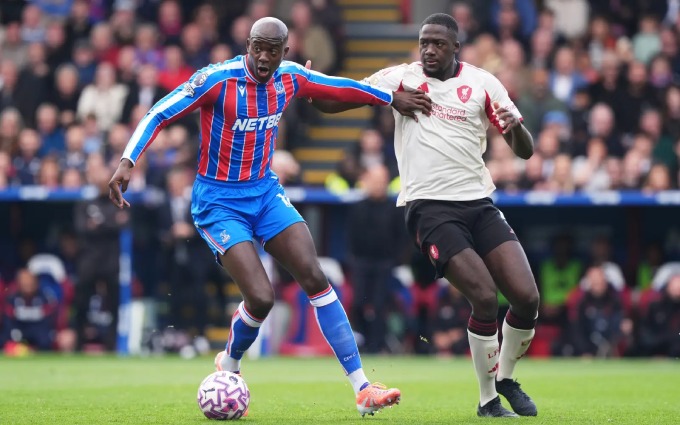Mateta là một trong những "lãnh đạo" trong sân của Crystal Palace