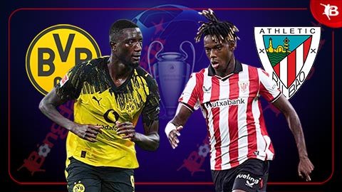  Nhận định bóng đá Dortmund vs Bilbao, 02h00 ngày 2/10: Khách rơi tự do