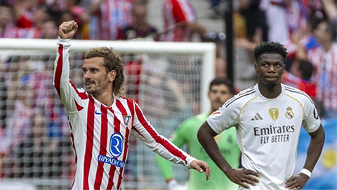  Chọc thủng lưới Real Madrid, Antoine Griezmann sắp đi vào lịch sử Atletico