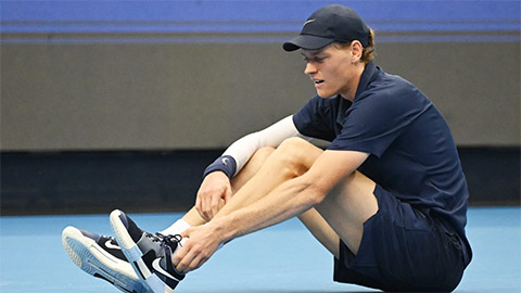  Jannik Sinner chấn thương ở China Open, dễ vỡ mộng ATP Finals 2025