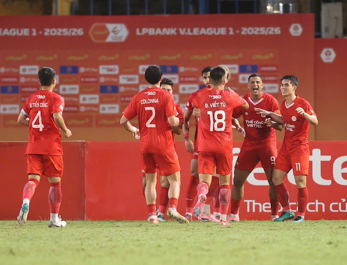 Thể Công Viettel liệu có chặn được mạch bất bại của Ninh Bình. Ảnh: Minh Tuấn