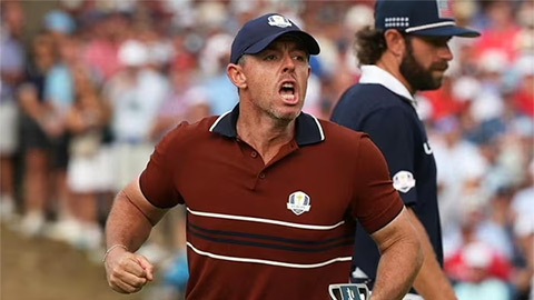  Bị lăng mạ ở giải golf trên đất Mỹ, Rory McIlroy trả lời bằng chức vô địch Ryder Cup 2025