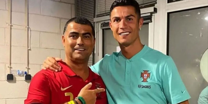  Ronaldo và anh trai Hugo