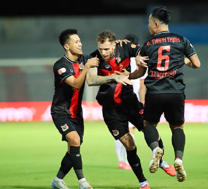 Ninh Bình là CLB xuất sắc nhất tháng 9. Ảnh: NB FC