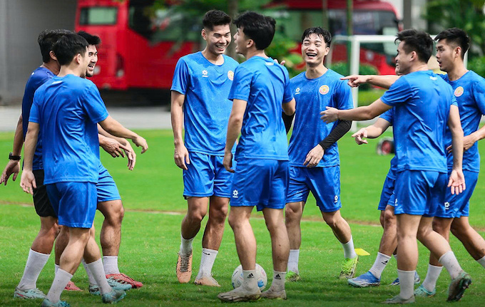 PVF-CAND khá tự tin trước chuyến làm khách tại Hà Tĩnh. Ảnh: FBNV