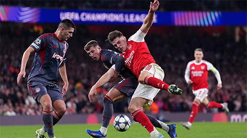  Gyokeres 'tịt ngòi' vẫn được Arteta tán dương