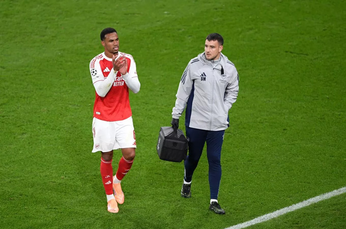 Gabriel may mắn không dính chấn thương gì nghiêm trọng