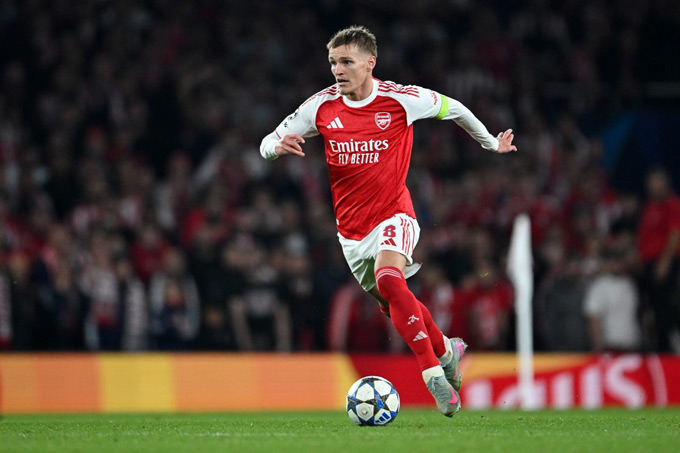 Odegaard đã chơi trận hay nhất của mình từ đầu mùa 2025/26