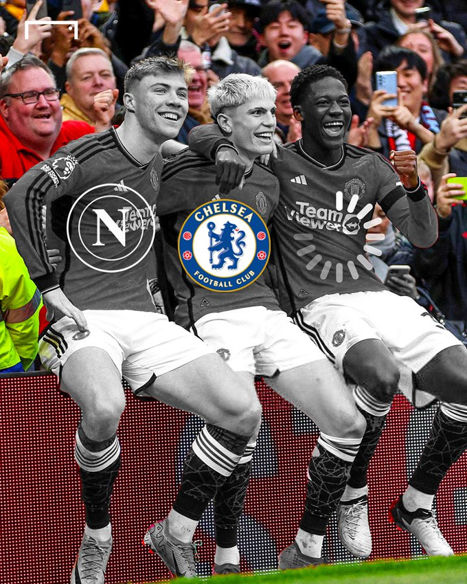 Hiện tại thì Hojlund đã bị cho mượn sang Napoli, Garnacho bị bán cho Chelsea và chỉ còn Mainoo đang phải ngồi dự bị tại MU