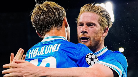  Hojlund lập cú đúp giúp Napoli có 3 điểm, Newcastle và Dortmund đại thắng