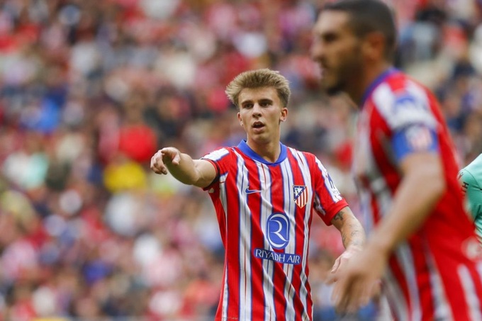 Tiền vệ 22 tuổi vẫn được coi là người kế nhiệm của Koke ở Atletico.