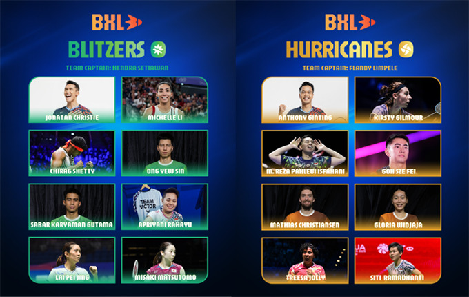 Hai đội còn lại của giải đấu