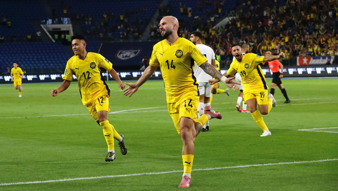 7 sao nhập tịch đã bị loại khỏi đội hình Malaysia ở dịp FIFA Days tháng 10