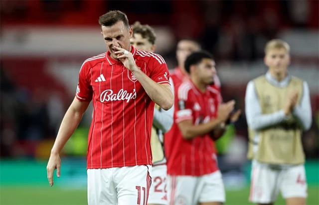 Nottingham Forest nhận thất bại trước Midtjylland  ngay trên sân nhà