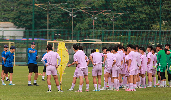 U17 Việt Nam tập trung chuẩn bị cho vòng loại U17 châu Á 2026