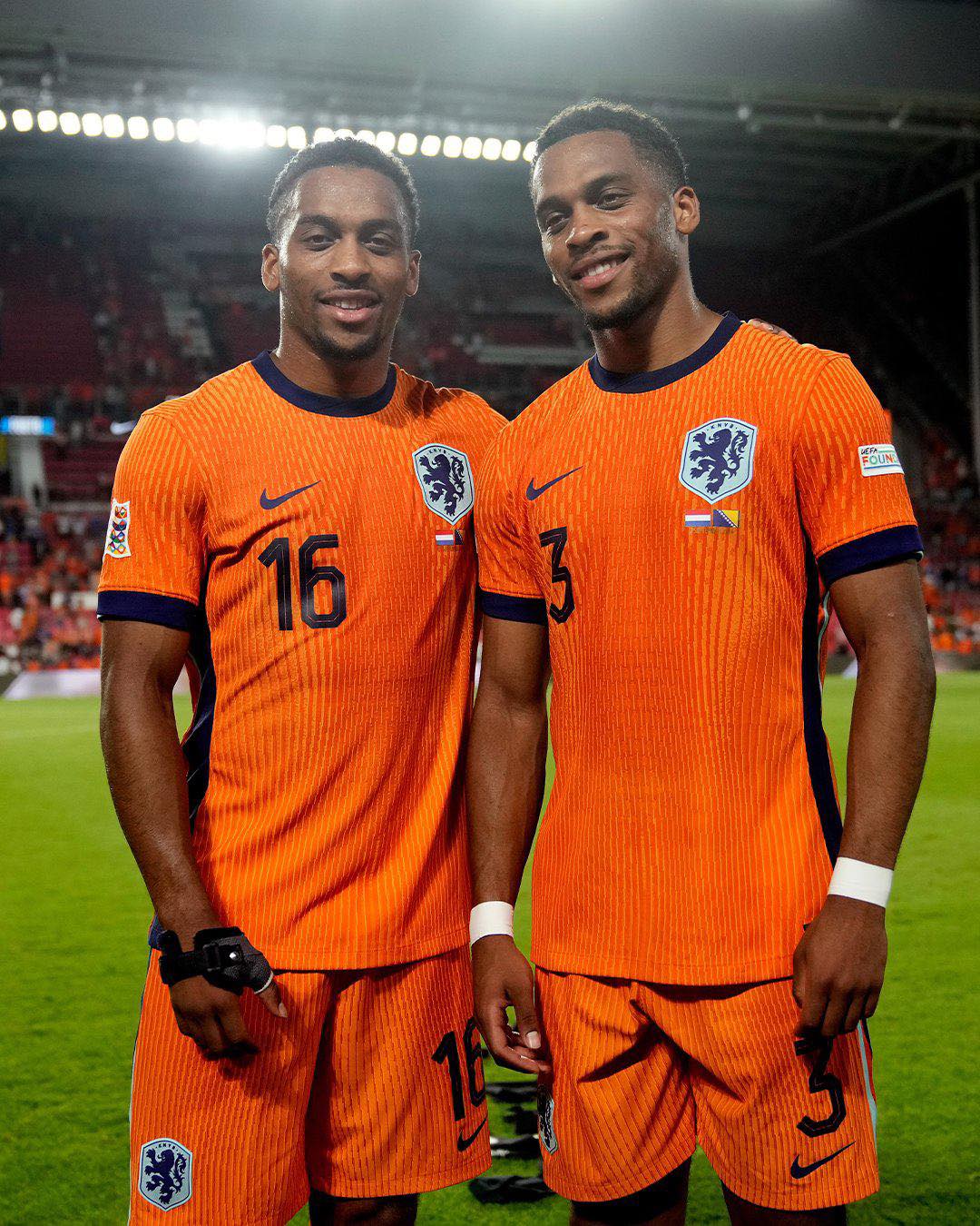 Anh em nhà Timber trên ĐT Hà Lan