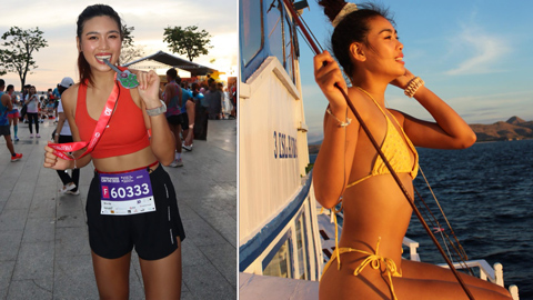  Trần Hồng Nhung, 'đoá hồng thép' vừa mạnh mẽ vừa quyến rũ của làng runner Việt