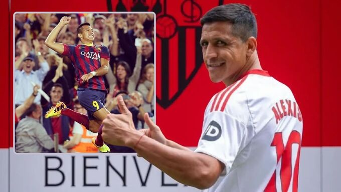 Alexis Sanchez từng là chứng nhân của một giai đoạn rực rỡ của Barca.