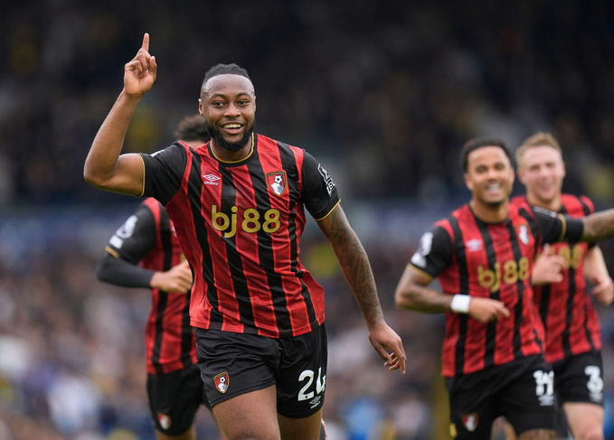 Semenyo in dấu giày trong 9 bàn thắng của Bournemouth tại Premier League mùa này