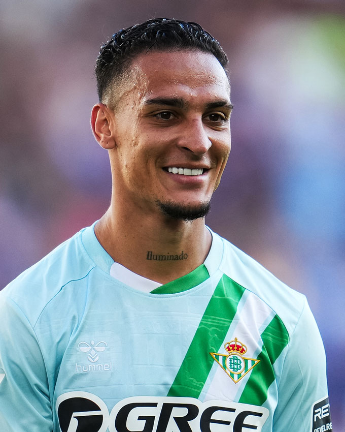 Antony trong màu áo Betis