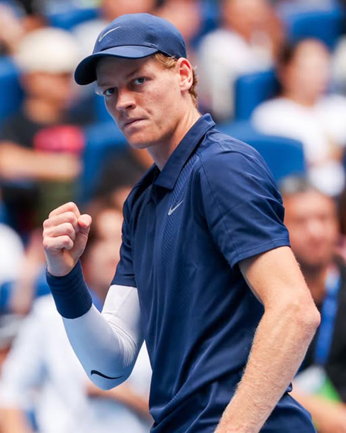 Sinner có cơ hội vô địch Rolex Shanghai Masters