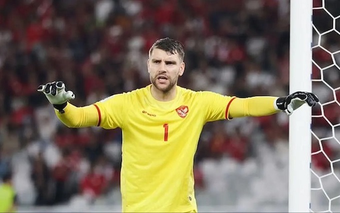 Thủ môn nhập tịch Maarten Paes là niềm hy vọng của Indonesia