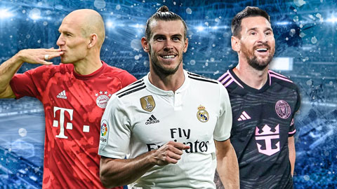  Top 5 cầu thủ chạy cánh phải vĩ đại nhất thế kỷ 21: Mohamed Salah cũng chỉ đứng cuối