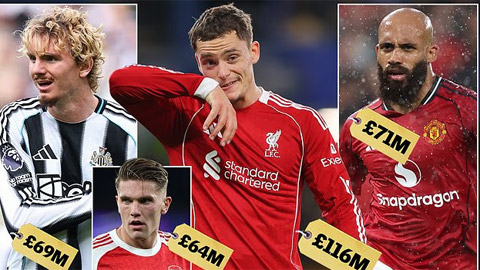  Top 7 'bom tấn" Ngoại hạng Anh hè 2025: Ekitike hay nhất