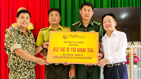  Bầu Hiển ủng hộ 5 tỷ đồng để cùng phủ xanh đặc khu Trường Sa của Tổ quốc