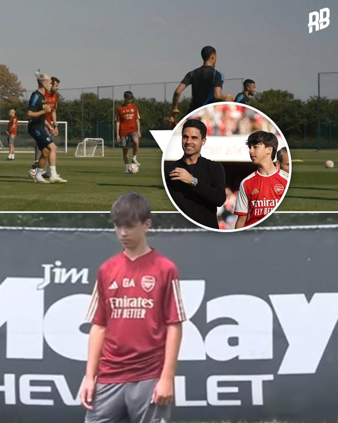 Con trai cả của HLV Mikel Arteta ra mắt đội trẻ Arsenal