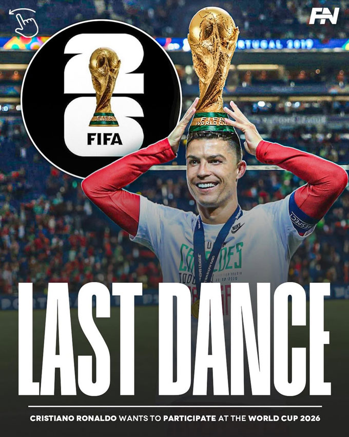 Vô địch World Cup 2026 sẽ là cái kết trong mơ của Ronaldo