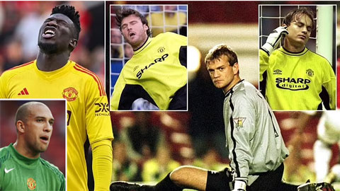  Top 5 thủ môn tệ nhất trong lịch sử MU