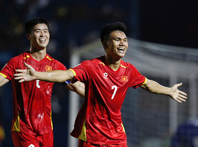 ĐT Việt Nam có chiến thắng cần thiết - Ảnh: Anh Khoa 