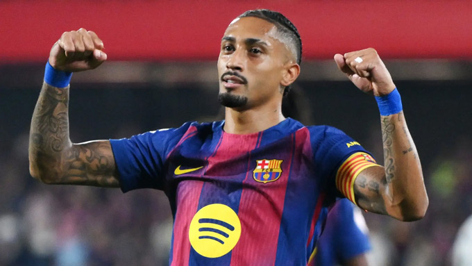 Barca vẫn nợ Leeds tiền mua Raphinha