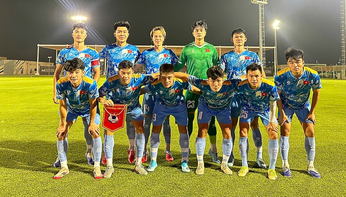 Đội hình xuất phát của U23 Việt Nam