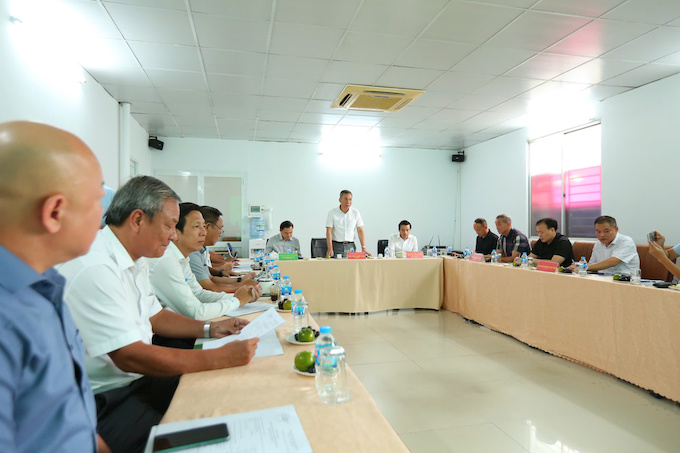 Quang cảnh buổi làm việc. Ảnh: VFF