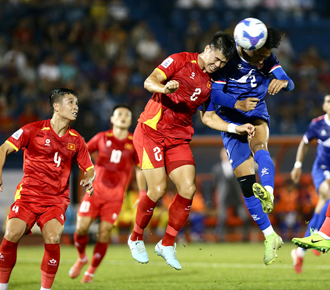 ĐT Việt Nam chịu bàn thua duy nhất trước Nepal - Ảnh: Anh Khoa