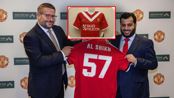MU từng nhiều lần hợp tác T trợ với Saudi Arabia