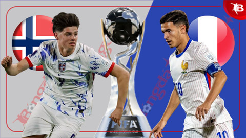  Nhận định bóng đá U20 Na Uy vs U20 Pháp, 06h00 ngày 13/10: 'Gà trống' sẽ thắng nhưng không dễ