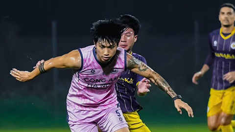  Đoàn Văn Hậu tái xuất sau 2 năm, thua đậm đội cũ Hà Nội