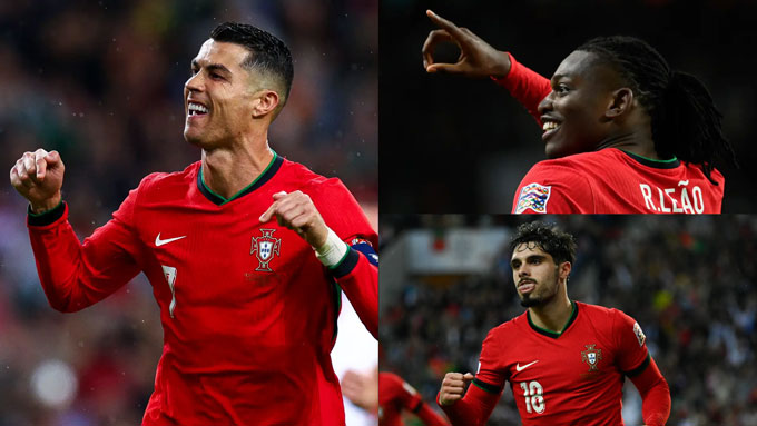 Bồ Đào Nha cũng có hàng công rất ấn tượng