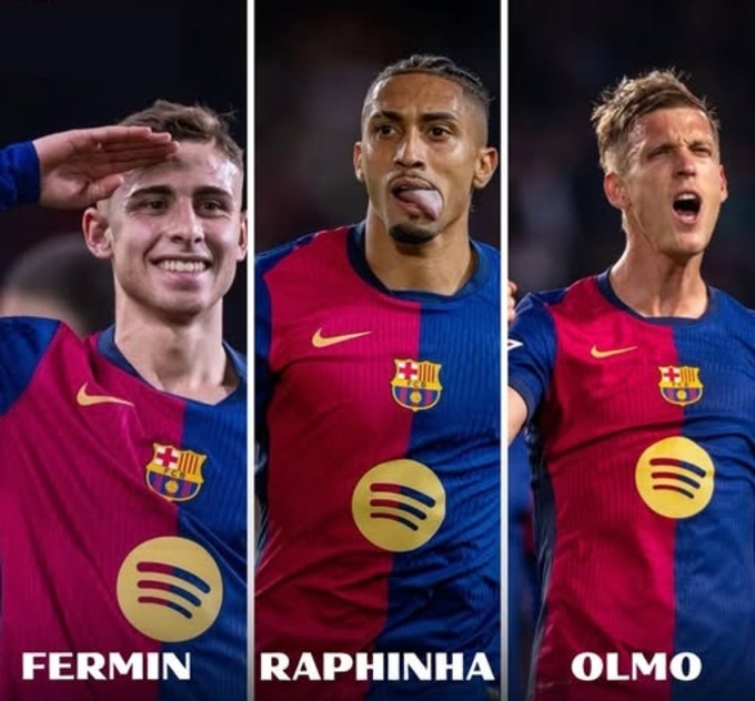 Chấn thương của Fermin, Olmo và Raphinha đang khiến Barca hết sạch lựa chọn cho vị trí hộ công.