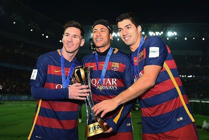 Bộ ba M-S-N từng ghi 122 bàn, giúp Barca giành "cú ăn ba" mùa 2014/15