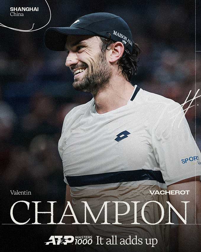 Vacherot đăng quang Thượng Hải Masters