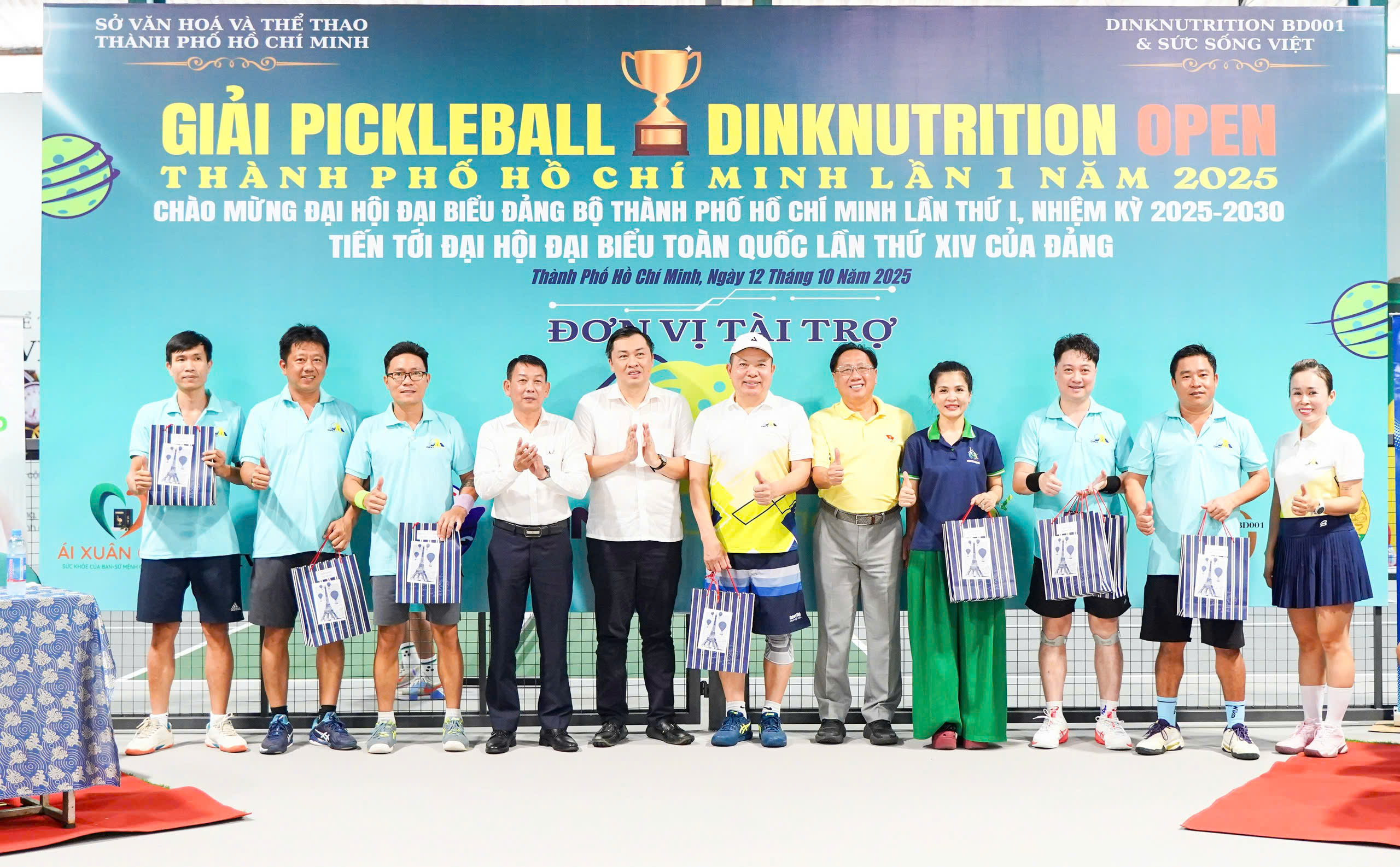 Giải Pickleball TPHCM Mở rộng 2025 với hơn 200 VĐV tham gia tranh T